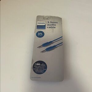 Philips 3.5mm audio cable.